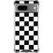 Black and White Checkered Google Pixel 8 Clear Case